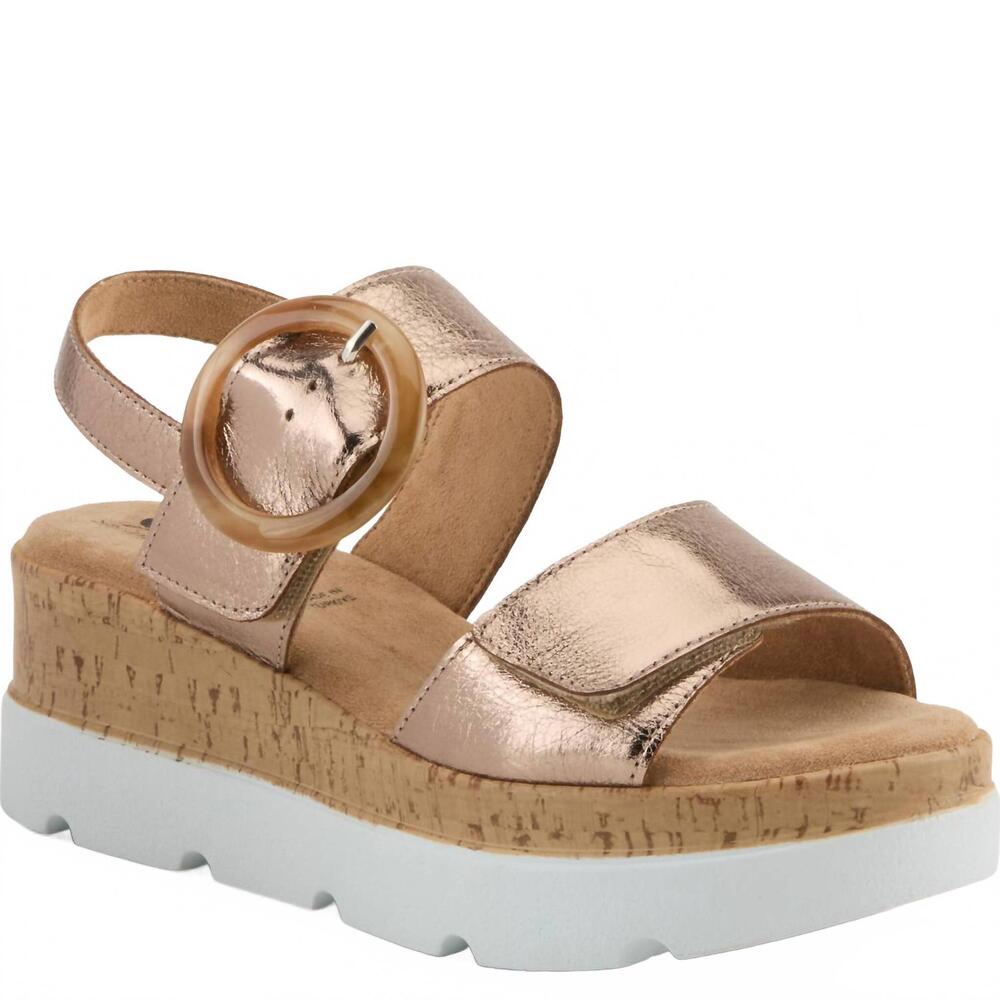 NEW SPRING FOOTWEAR women's abarah sandals in bronze